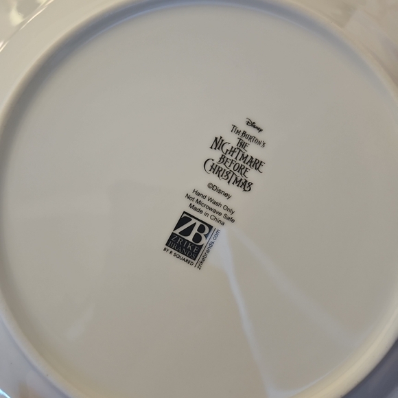 Disney ZRIKE Nightmare Before Christmas Dinner Plates Jack Halloween Set Of 4 - Picture 5 of 5
